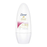 Dove deodorant roll-on bottle on a white background
